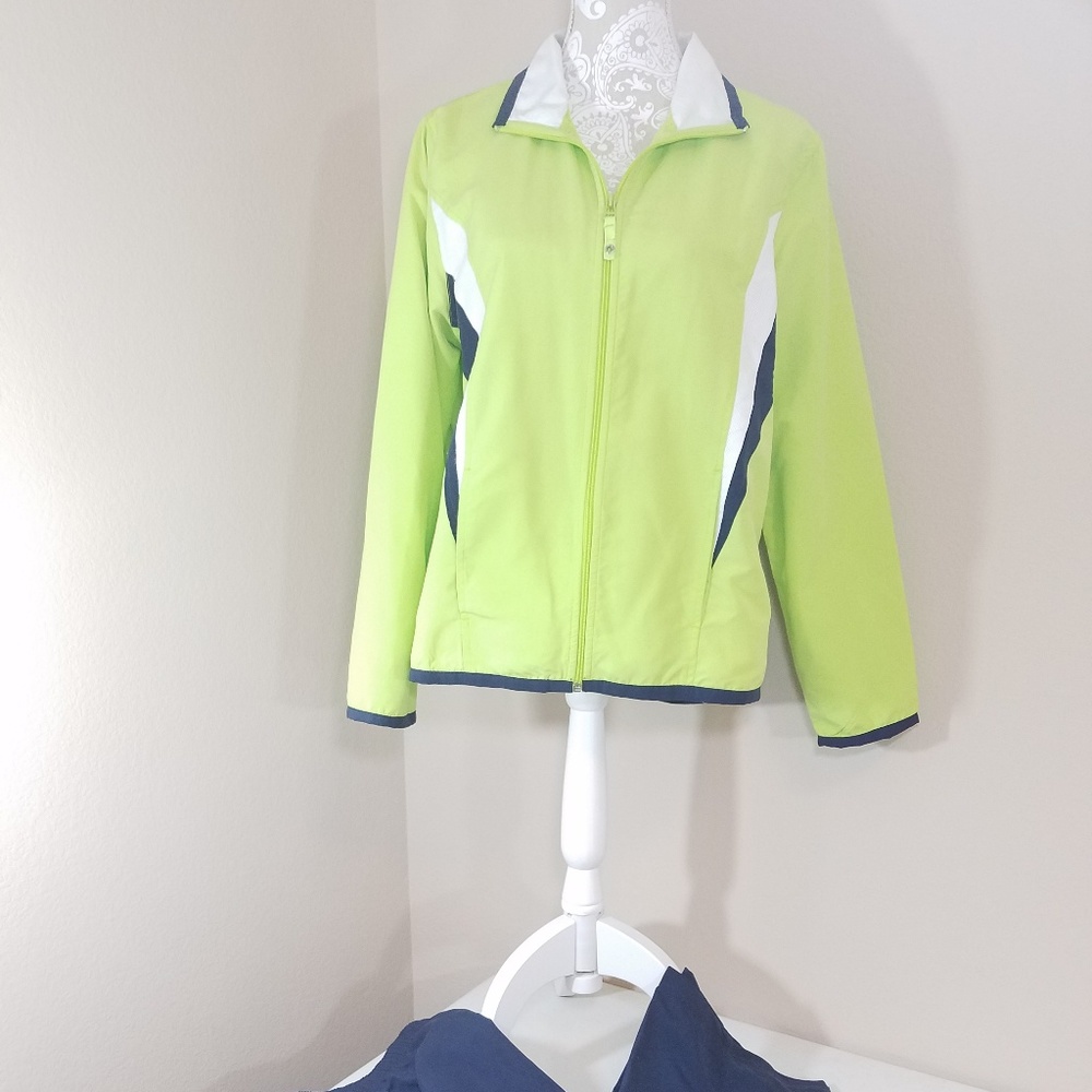 Three Hearts Jogging Track Suit Large Green